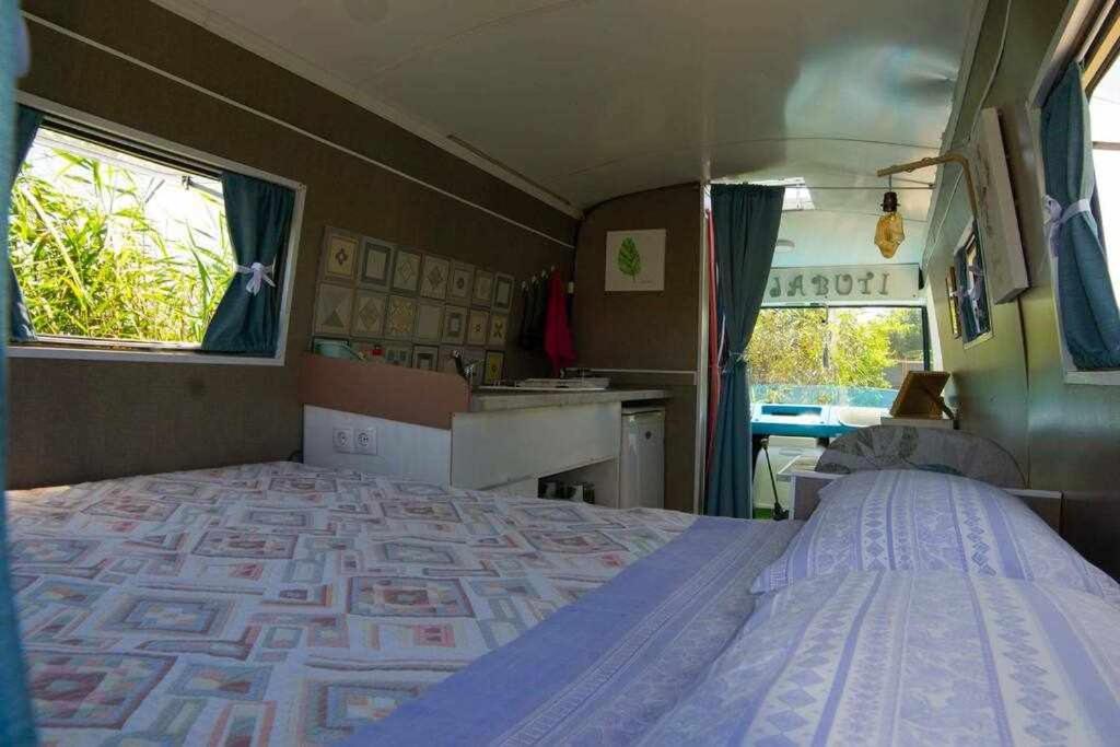 Jabuti Autocaravana Con Porche Y Aparcamiento Cádiz Eksteriør bilde